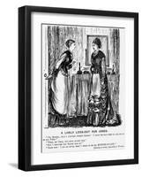 A Lively Look-Out for Jones, 1876-George Du Maurier-Framed Giclee Print