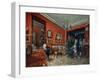 A Living Room, 1840s-Ludwig Premazzi-Framed Giclee Print