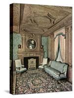 A Living Room During the Reign of Louis XIII, Hôtel Marion Du Fresne, Saint-Malo, France, 1938-null-Stretched Canvas