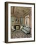 A Living Room During the Reign of Louis XIII, Hôtel Marion Du Fresne, Saint-Malo, France, 1938-null-Framed Giclee Print