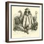 A Llama Driver-Édouard Riou-Framed Giclee Print