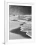 A Local Fisherman Fishing on Itamambuca Beach, Ubatuba, Brazil-Alex Saberi-Framed Photographic Print