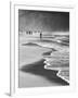 A Local Fisherman Fishing on Itamambuca Beach, Ubatuba, Brazil-Alex Saberi-Framed Photographic Print