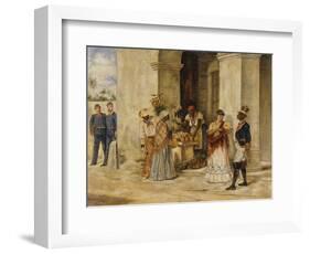 A Local Scene, 1888-Victor Patricio Landaluce-Framed Giclee Print