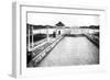 A Lock on the Panama Canal, Panama, 1926-null-Framed Giclee Print
