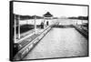 A Lock on the Panama Canal, Panama, 1926-null-Framed Stretched Canvas