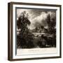 A Lock on the Stour-John Constable-Framed Giclee Print