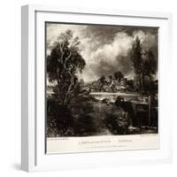 A Lock on the Stour-John Constable-Framed Giclee Print