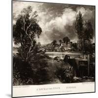 A Lock on the Stour-John Constable-Mounted Giclee Print