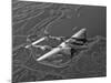 A Lockheed P-38 Lightning Fighter Aircraft in Flight-Stocktrek Images-Mounted Photographic Print