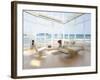 A Loft Apartment Interior with Seascape View-PlusONE-Framed Photographic Print