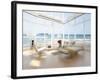 A Loft Apartment Interior with Seascape View-PlusONE-Framed Photographic Print