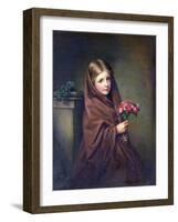 A London Flower Girl-Samuel Baruch Halle-Framed Giclee Print