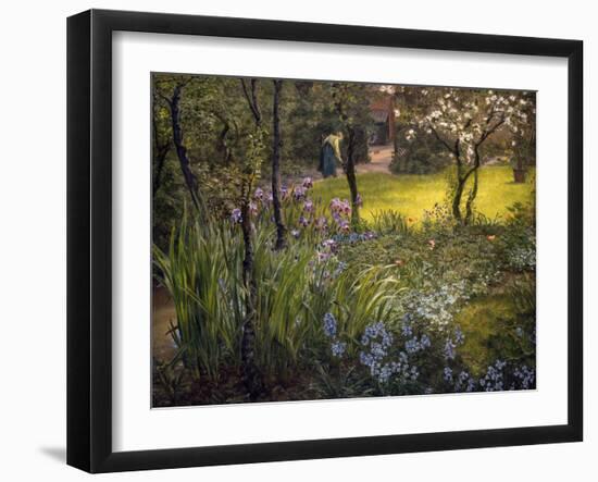 A London Garden, 1904-Thomas Matthews Rooke-Framed Giclee Print