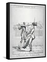 A London Nuisance-Richard Dighton-Framed Stretched Canvas