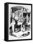 A London Pawnbroker-George Cruikshank-Framed Stretched Canvas