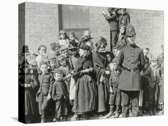 A London policeman's funeral, 1894-Paul Martin-Stretched Canvas