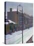 A London Street in Snow, 1917-Harold Gilman-Stretched Canvas