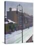 A London Street in Snow, 1917-Harold Gilman-Stretched Canvas