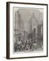 A London Thoroughfare, Fleet-Street-John Wykeham Archer-Framed Giclee Print