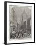 A London Thoroughfare, Fleet-Street-John Wykeham Archer-Framed Giclee Print