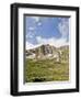 A Lone Backpacker Descends the Trail to Devil's Thumb Lake in the Indian Peaks Wilderness, Colorado-Andrew R. Slaton-Framed Photographic Print