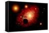 A Lone Planet Orbiting a Cluster of Red Giant Stars-null-Framed Stretched Canvas