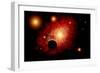 A Lone Planet Orbiting a Cluster of Red Giant Stars-null-Framed Premium Giclee Print