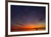 A Lone Sailboat Sits on the Calm Waters of the Chesapeake Bay Off Tilghman Island, Maryland-Karine Aigner-Framed Photographic Print