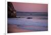 A Lone Wave Breaks Amongst The Pink Sky In Avila Beach, California-Daniel Kuras-Framed Premium Photographic Print