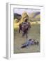 A Lonely Duel in the Middle of a Great Sunny Field-Howard Pyle-Framed Giclee Print