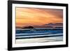 A Long Beach Sunset-Chuck Burdick-Framed Photographic Print