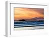 A Long Beach Sunset-Chuck Burdick-Framed Photographic Print