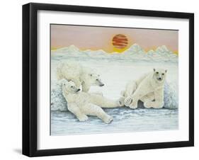 A Long Days Night-Pat Scott-Framed Giclee Print