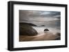 A Long Exposure of Praia Prumirim at Sunset in Ubatuba, Brazil-Alex Saberi-Framed Photographic Print