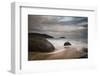 A Long Exposure of Praia Prumirim at Sunset in Ubatuba, Brazil-Alex Saberi-Framed Photographic Print