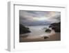 A Long Exposure of Praia Prumirim at Sunset in Ubatuba, Brazil-Alex Saberi-Framed Photographic Print