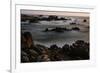 A Long Exposure Of Spanish Bay On The Pacific Coast Along 17 Mile Drive In Monterey-Jay Goodrich-Framed Photographic Print