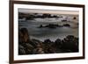 A Long Exposure Of Spanish Bay On The Pacific Coast Along 17 Mile Drive In Monterey-Jay Goodrich-Framed Photographic Print