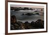 A Long Exposure Of Spanish Bay On The Pacific Coast Along 17 Mile Drive In Monterey-Jay Goodrich-Framed Photographic Print