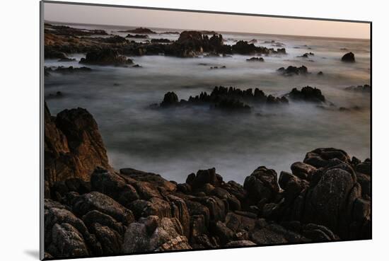 A Long Exposure Of Spanish Bay On The Pacific Coast Along 17 Mile Drive In Monterey-Jay Goodrich-Mounted Photographic Print
