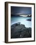 A Long Exposure Scene at Haukland Beach in Lofoten, Norway-Stocktrek Images-Framed Photographic Print