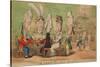 A Long Headed Assembly!!, 1806-Isaac Cruikshank-Stretched Canvas