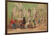 A Long Headed Assembly!!, 1806-Isaac Cruikshank-Framed Giclee Print