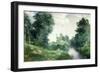 A Long Island River, 1908-Thomas Moran-Framed Giclee Print