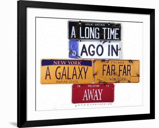 A Long Time Ago-Gregory Constantine-Framed Giclee Print