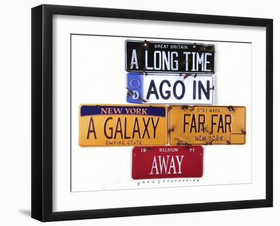 A Long Time Ago-Gregory Constantine-Framed Giclee Print