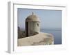 A Lookout Post Fortification with a View of the Adriatic Sea, on the City Wall, Dubrovnik, Croatia-Matthew Frost-Framed Photographic Print