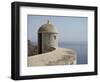 A Lookout Post Fortification with a View of the Adriatic Sea, on the City Wall, Dubrovnik, Croatia-Matthew Frost-Framed Photographic Print