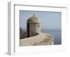 A Lookout Post Fortification with a View of the Adriatic Sea, on the City Wall, Dubrovnik, Croatia-Matthew Frost-Framed Photographic Print